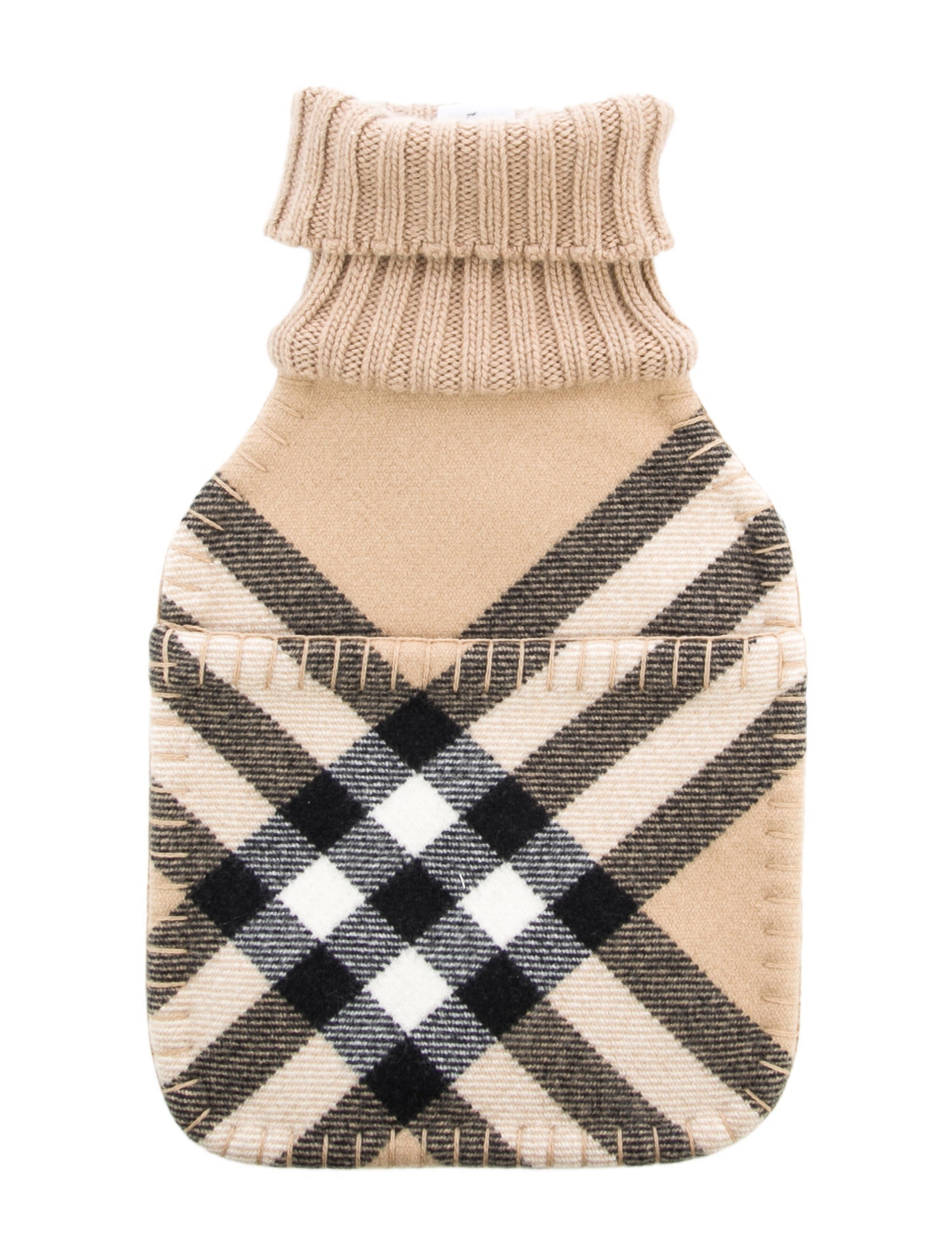 Burberry Hot Water Bottle Nova Check Sleeve w/ Tags