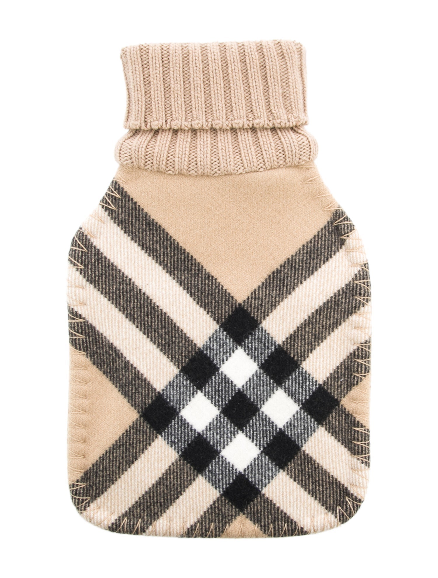 Burberry Hot Water Bottle Nova Check Sleeve w/ Tags