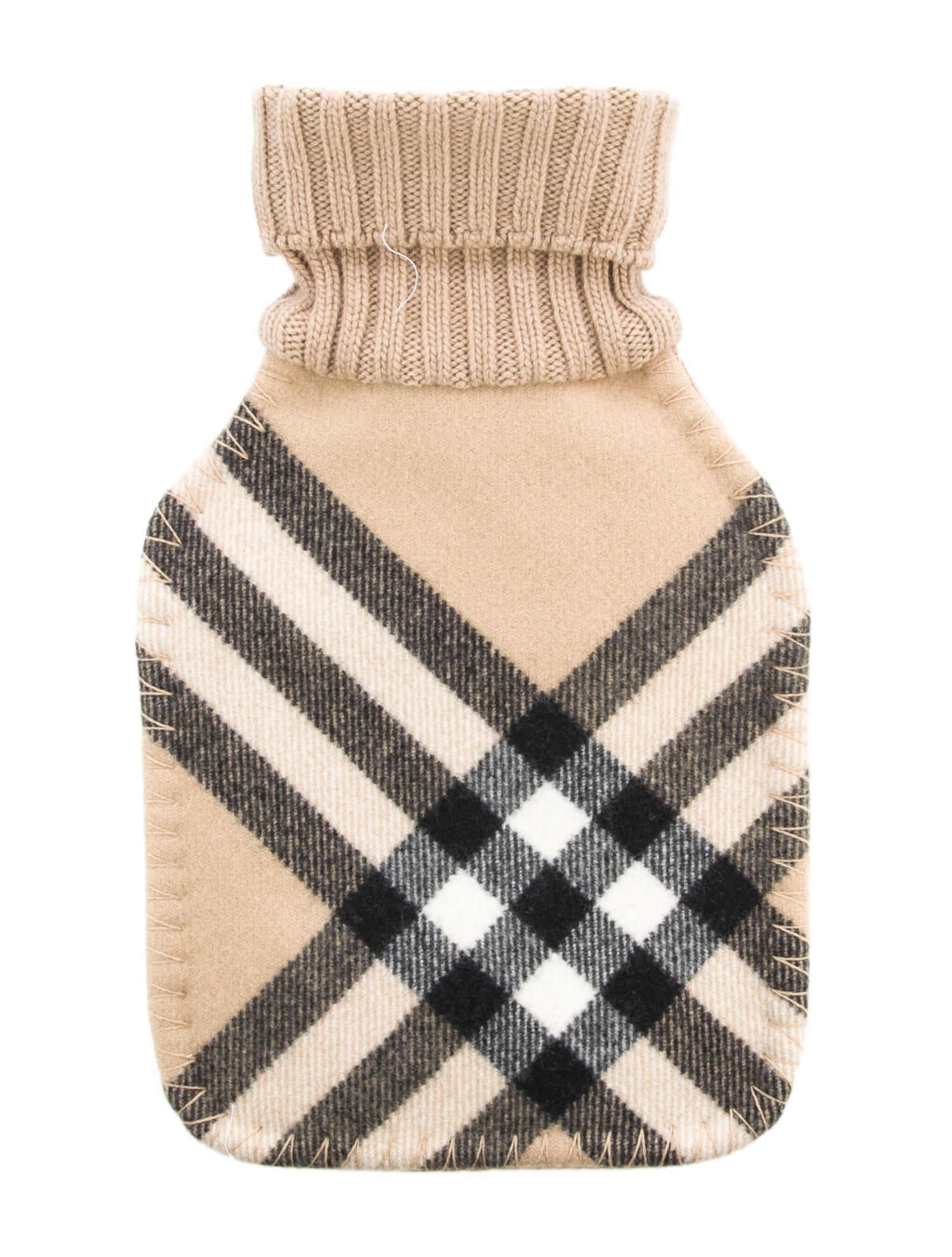 Burberry Hot Water Bottle Nova Check Sleeve w/ Tags