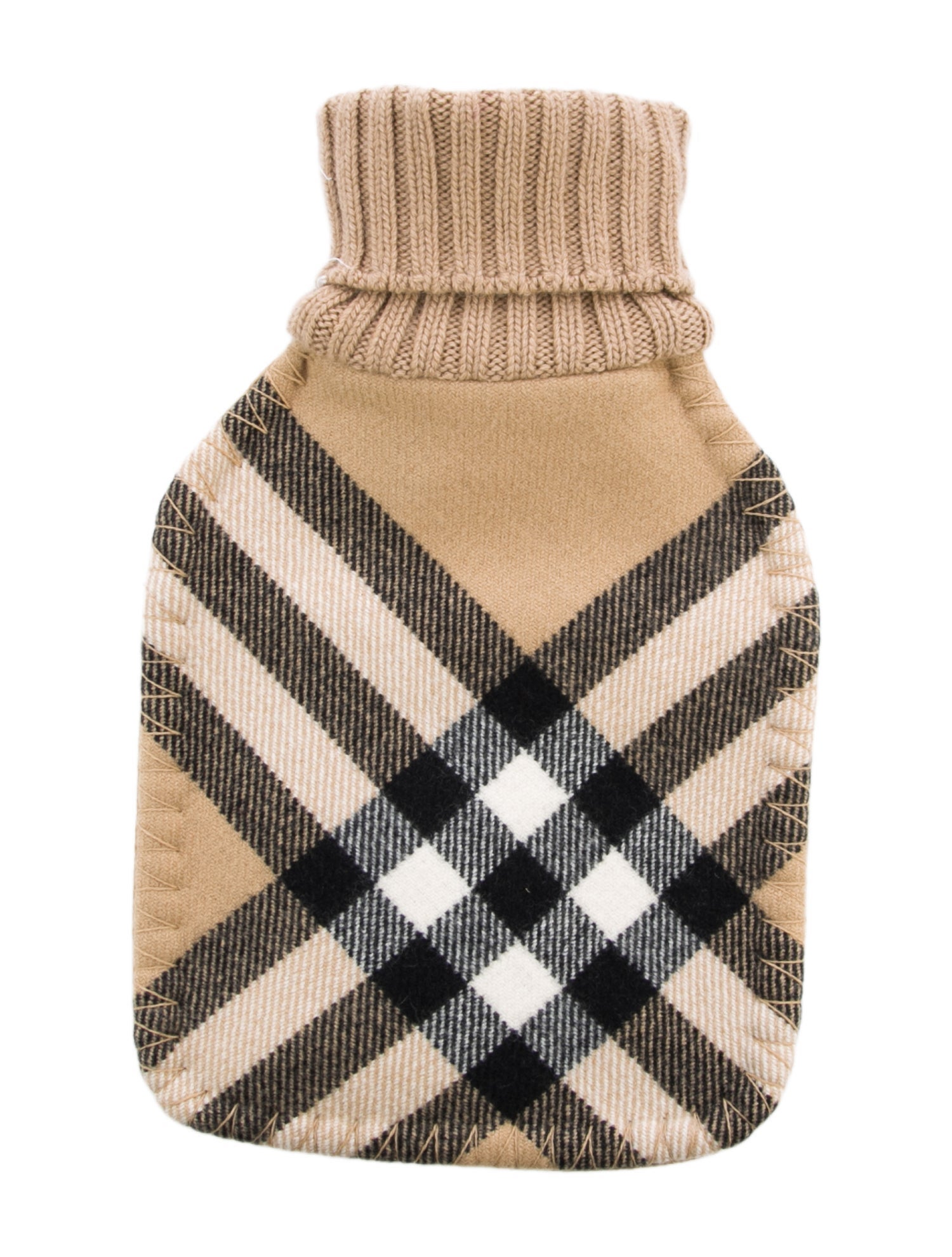 Burberry Hot Water Bottle Nova Check Sleeve w/ Tags