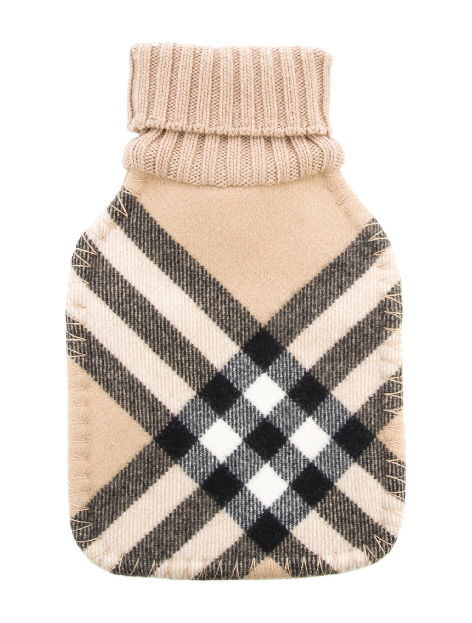 Burberry Hot Water Bottle Nova Check Sleeve w/ Tags