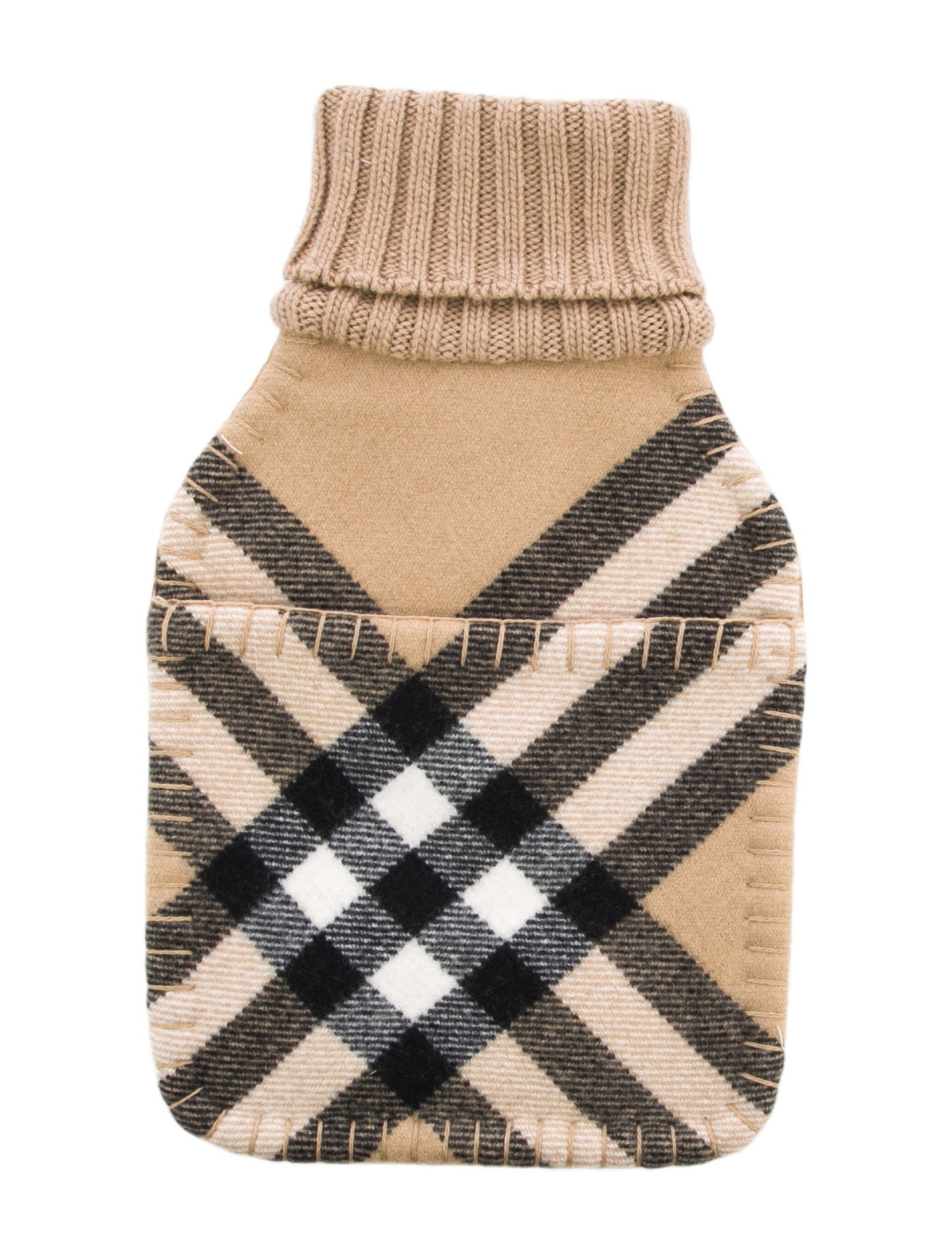 Burberry Hot Water Bottle Nova Check Sleeve w/ Tags
