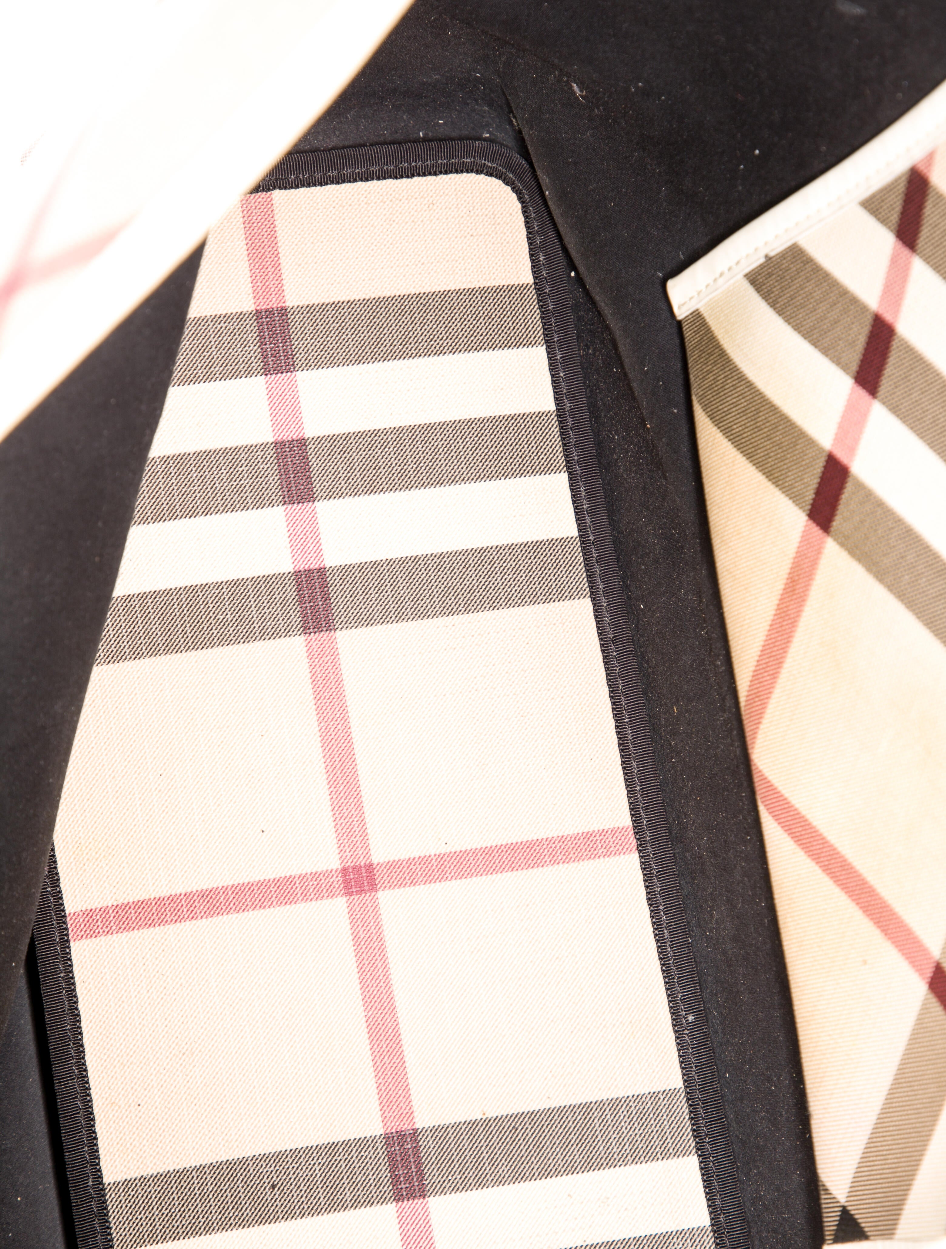 Burberry Super Nova Check Top Handle Bag