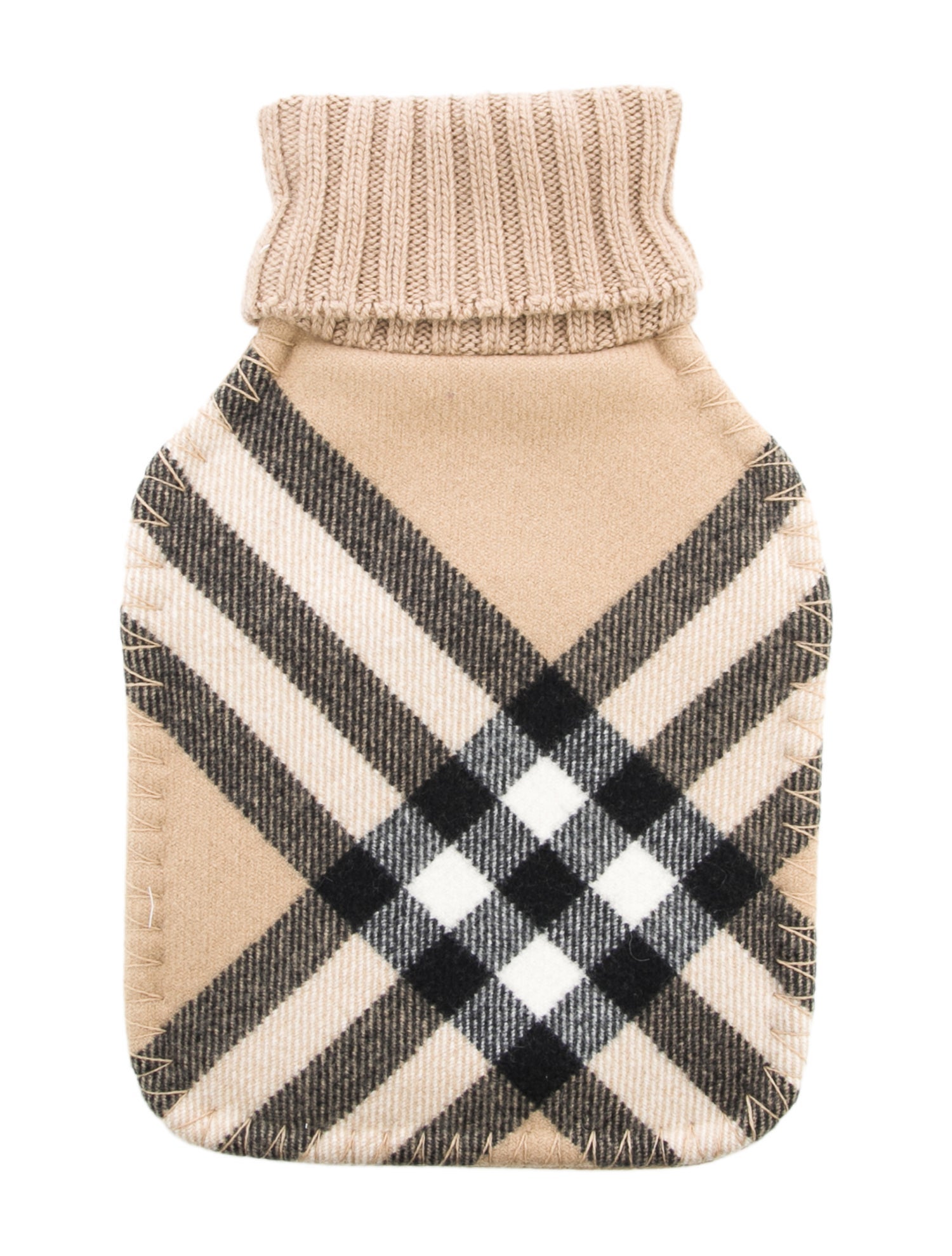 Burberry Hot Water Bottle Nova Check Sleeve w/ Tags