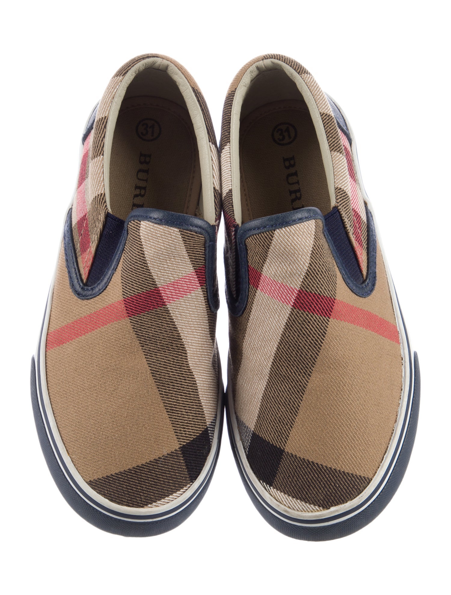 Burberry Boys' Slip On Sneakers