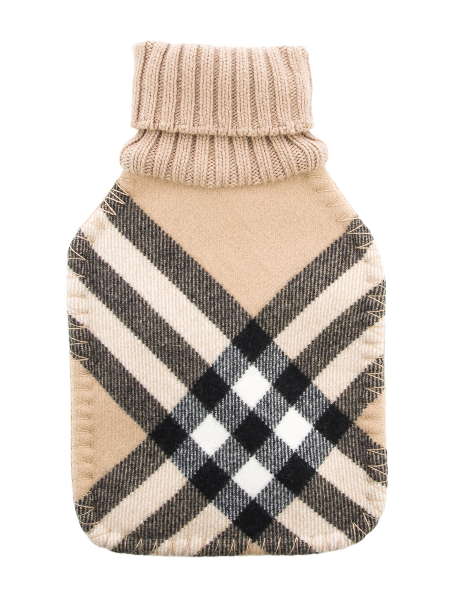 Burberry Hot Water Bottle Nova Check Sleeve w/ Tags