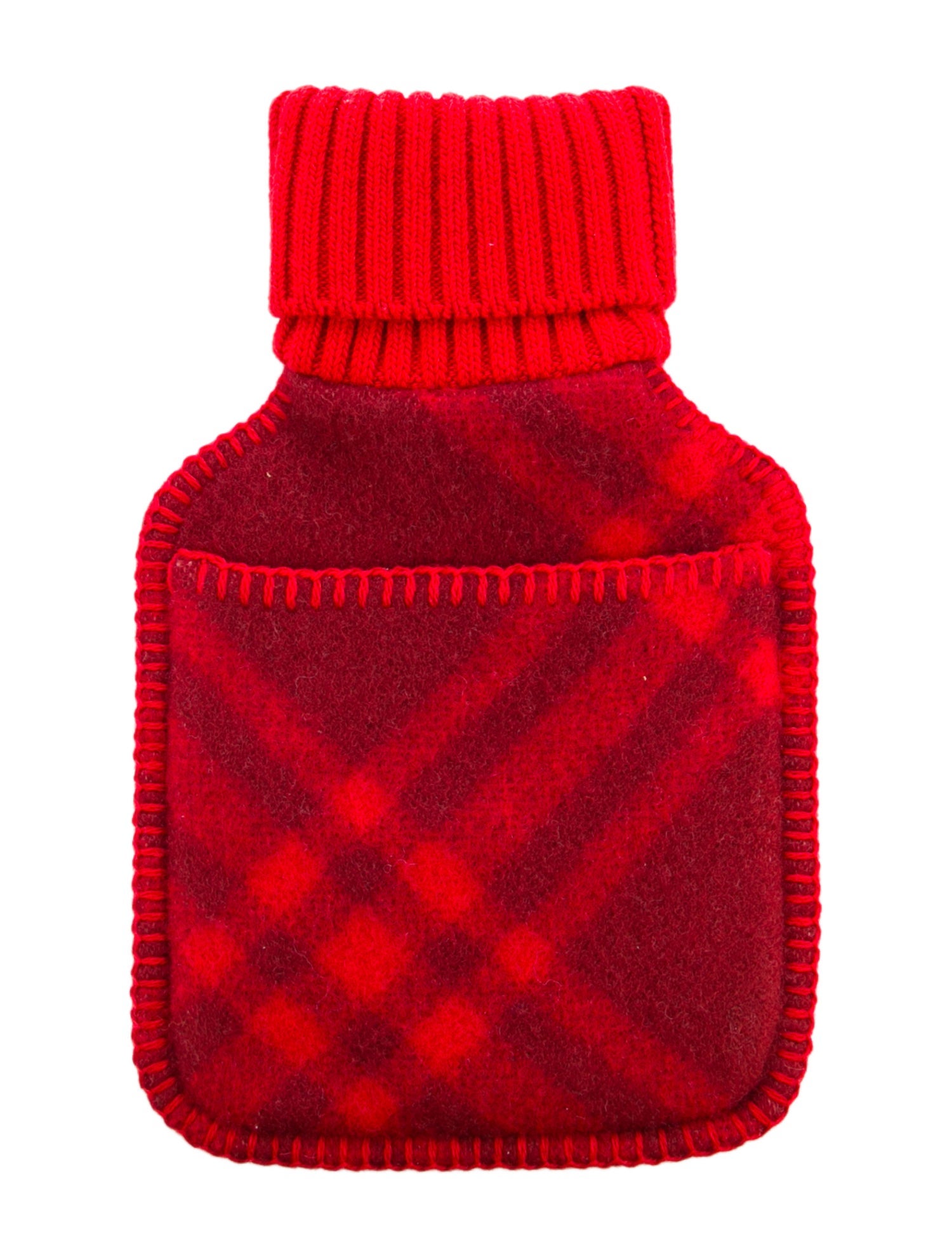 Burberry Hot Water Bottle Check Sleeve w/ Tags