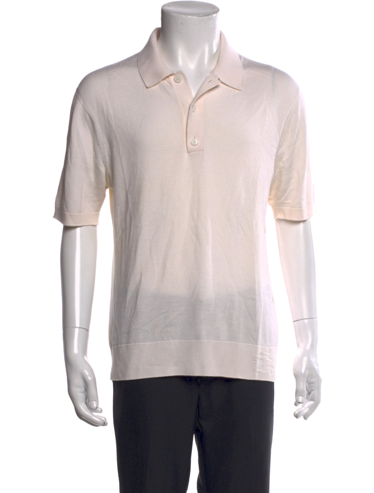 Burberry Crew Neck Short Sleeve Polo Shirt