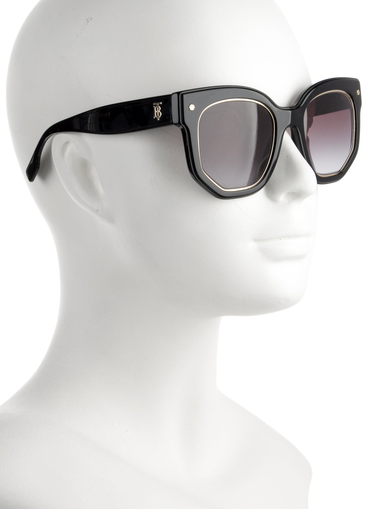 Burberry Oversize Gradient Sunglasses