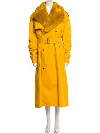 Burberry Faux Fur Coat