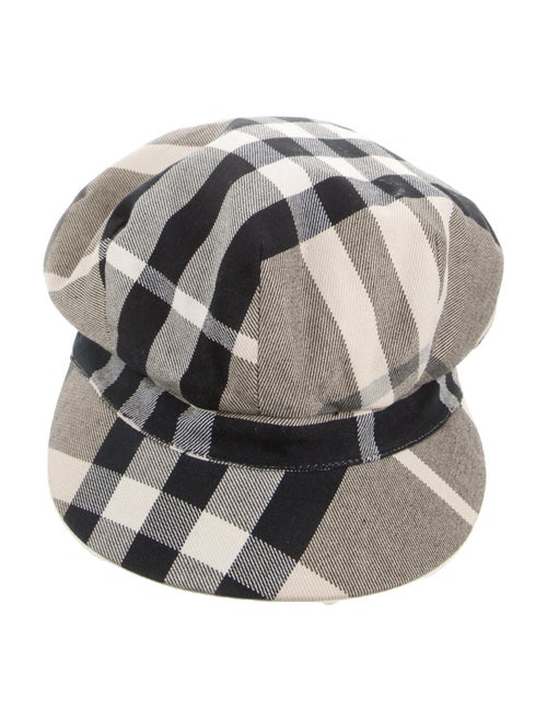 Burberry Check Print Hat