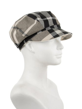 Burberry Check Print Hat