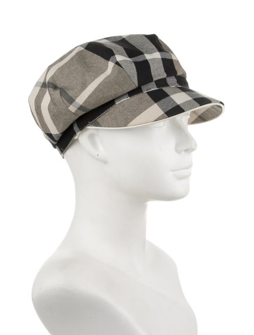 Burberry Check Print Hat