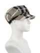 Burberry Check Print Hat