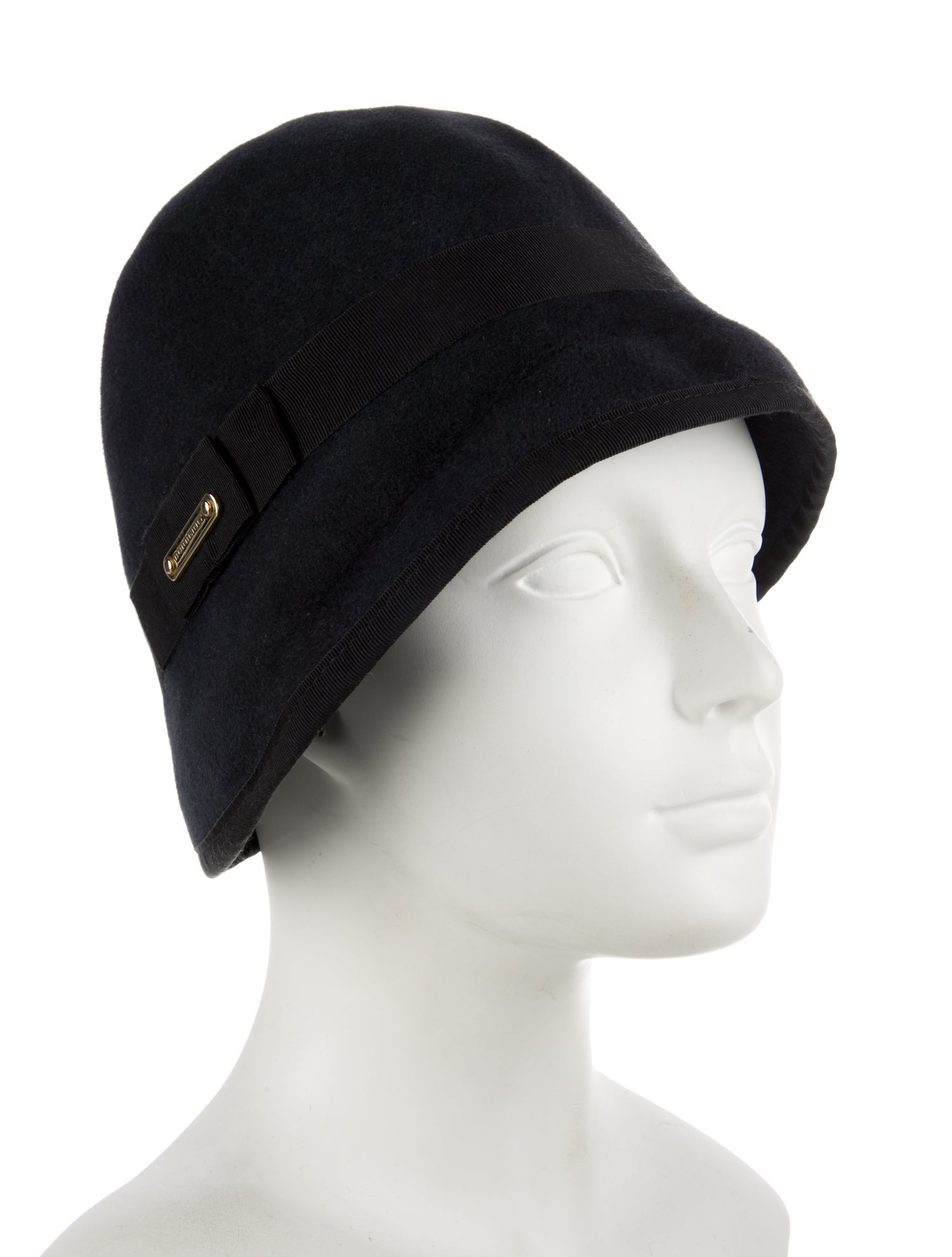 Burberry Solid Bow Bucket Hat