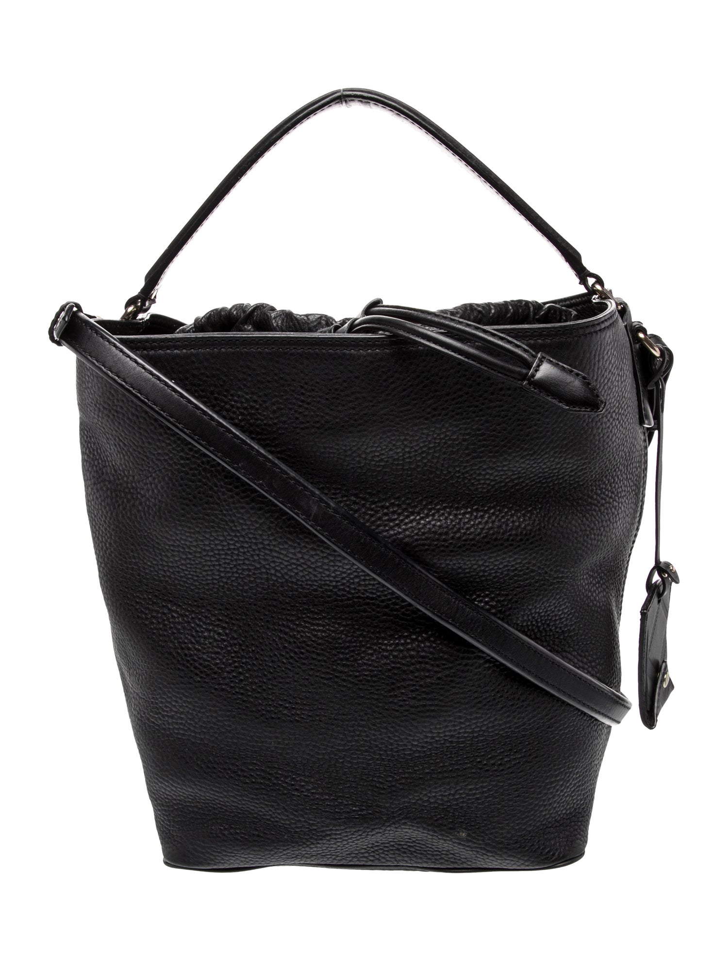 Burberry Leather Bucket Bag