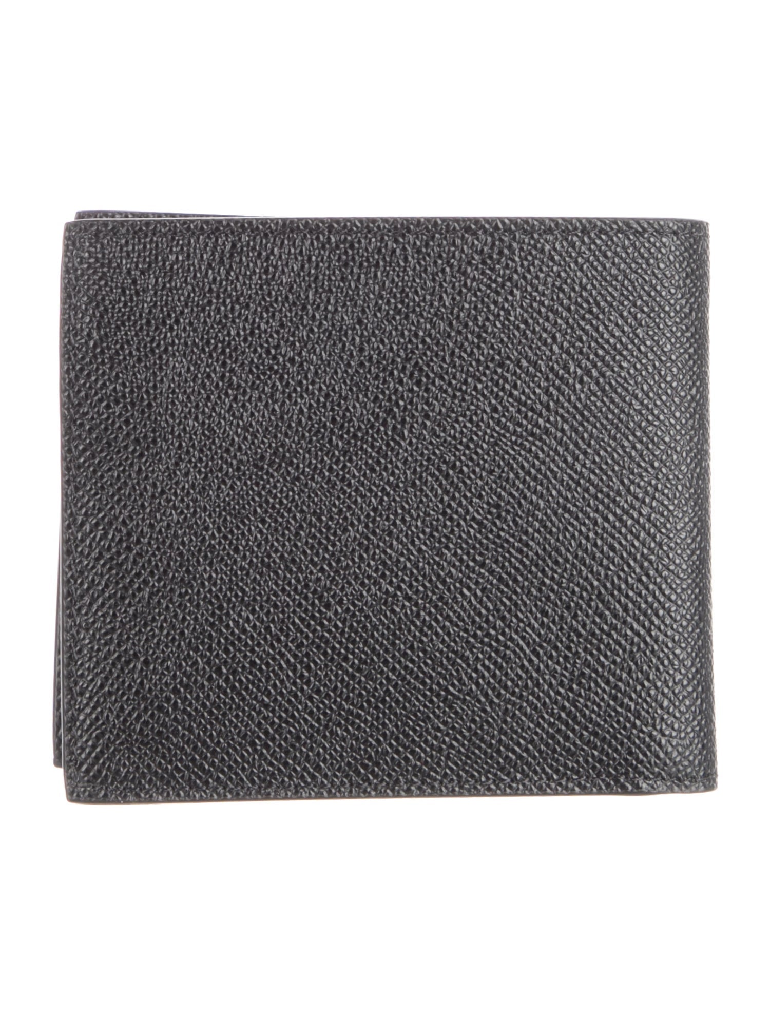 Burberry Leather Graphic Print Bifold Wallet