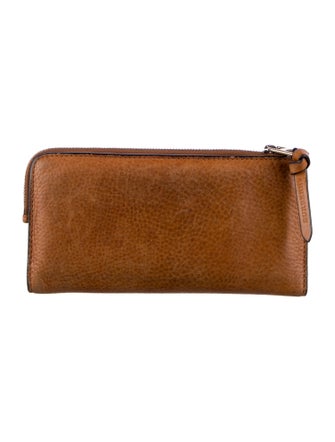 Burberry Leather Continental Wallet