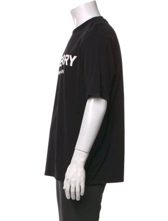 Burberry Graphic Print Crew Neck T-Shirt