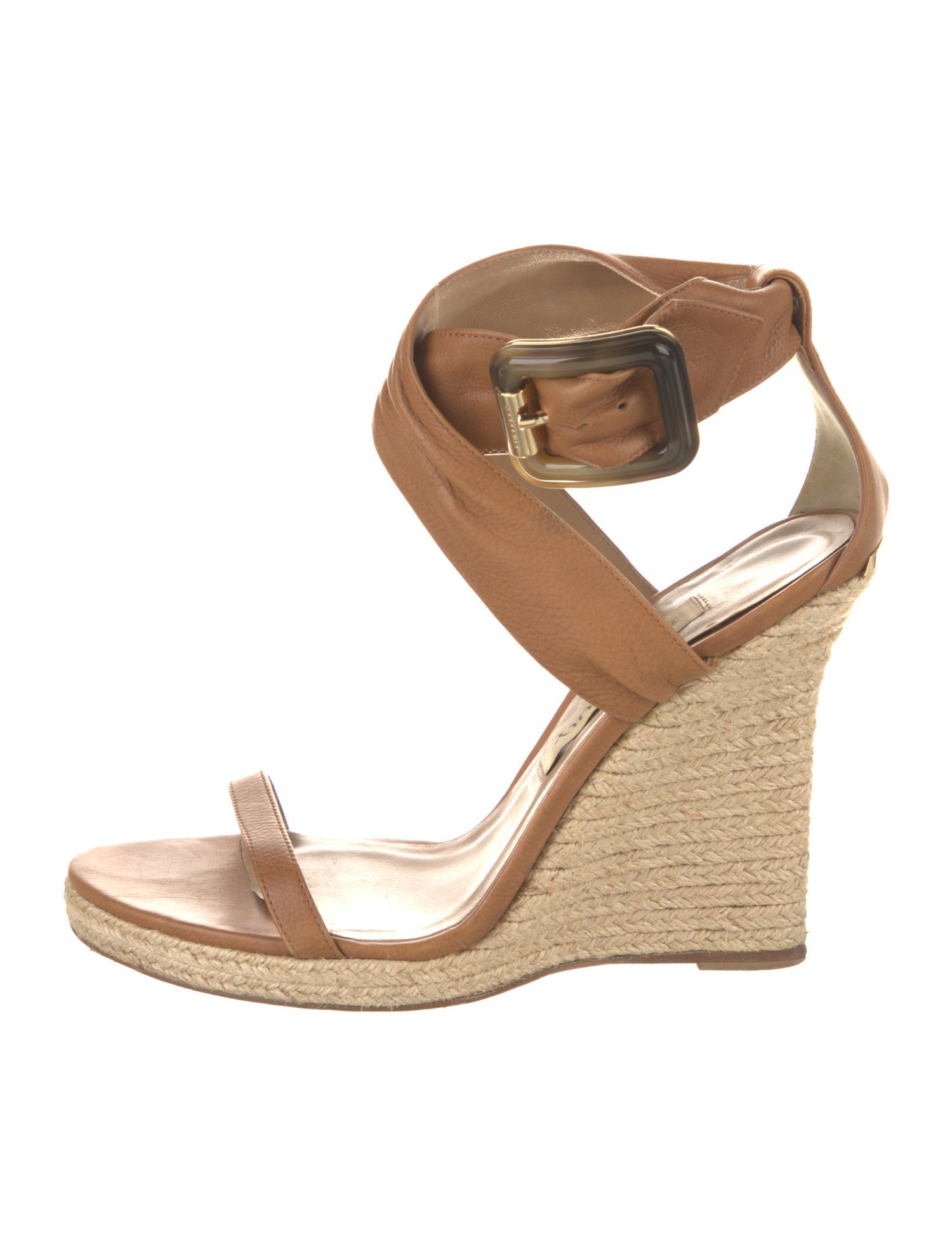 Burberry Leather Espadrilles