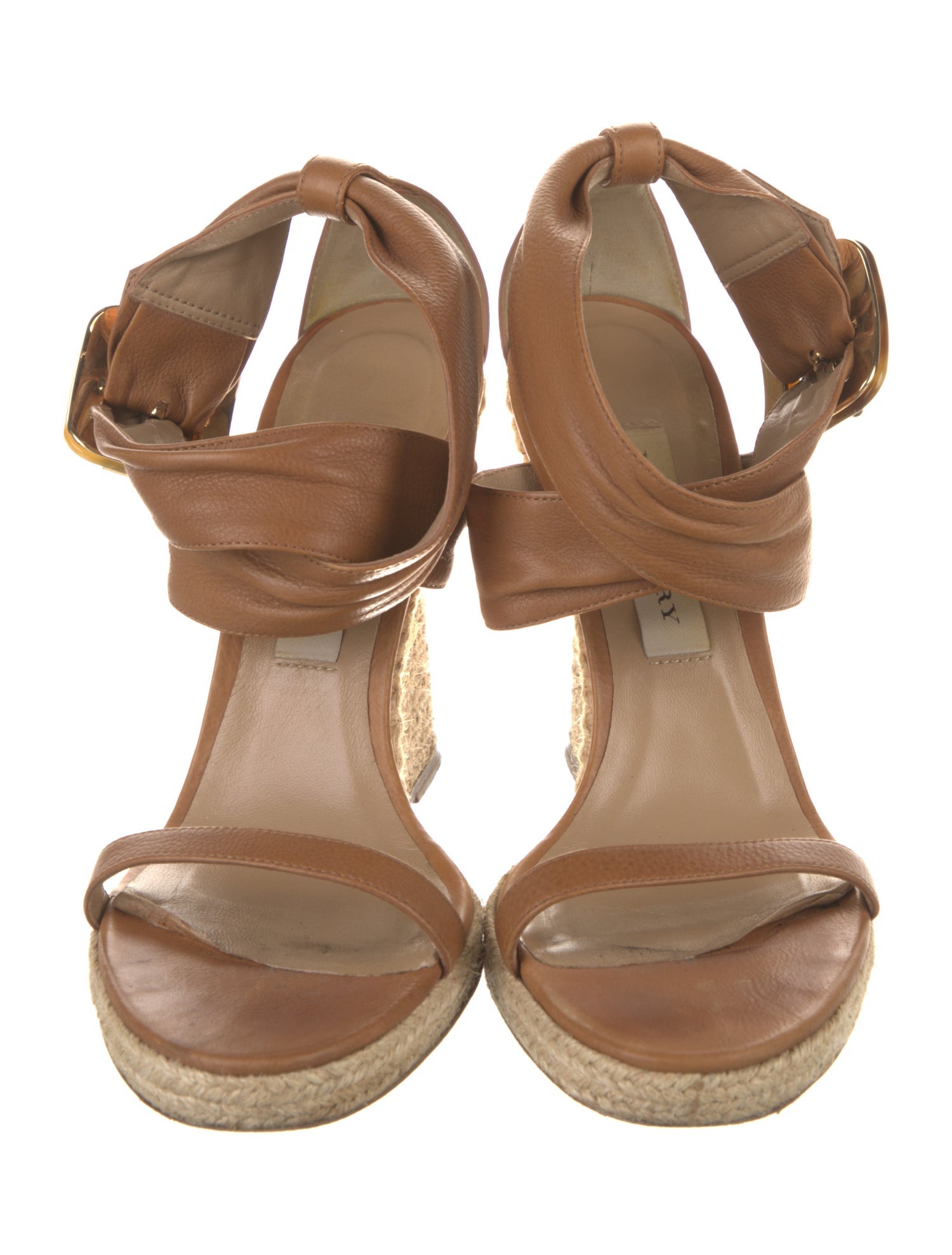 Burberry Leather Espadrilles