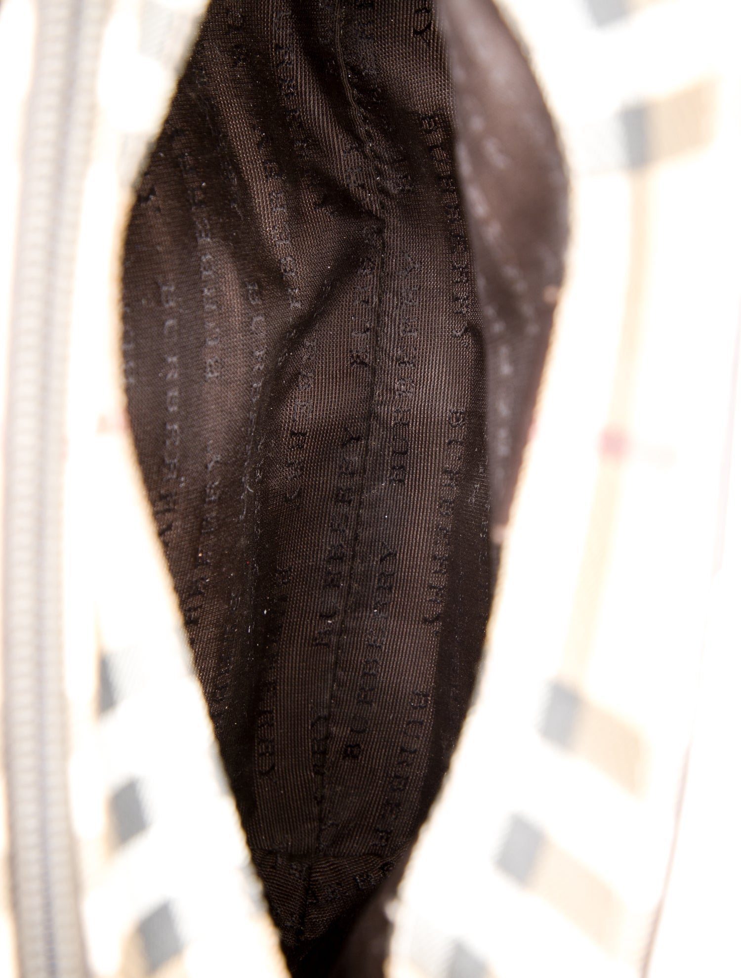 Burberry Nova Check Top Handle Bag