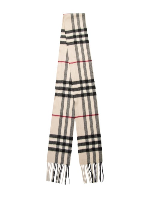 Burberry Cashmere Striped Scarf