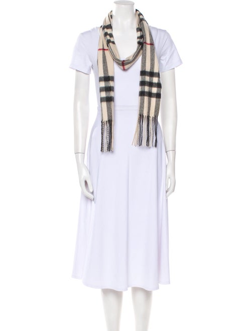 Burberry Cashmere Striped Scarf