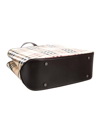 Burberry Nova Check Top Handle Bag