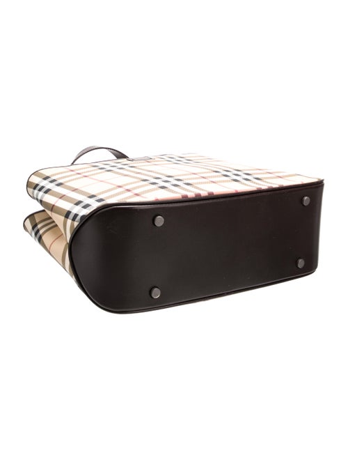 Burberry Nova Check Top Handle Bag