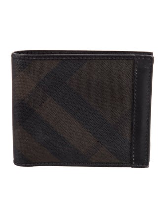 Burberry House Check Pattern Bifold Wallet