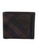 Burberry House Check Pattern Bifold Wallet