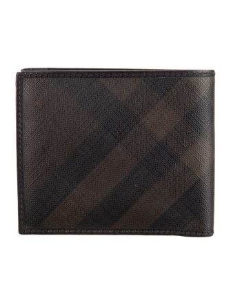 Burberry House Check Pattern Bifold Wallet