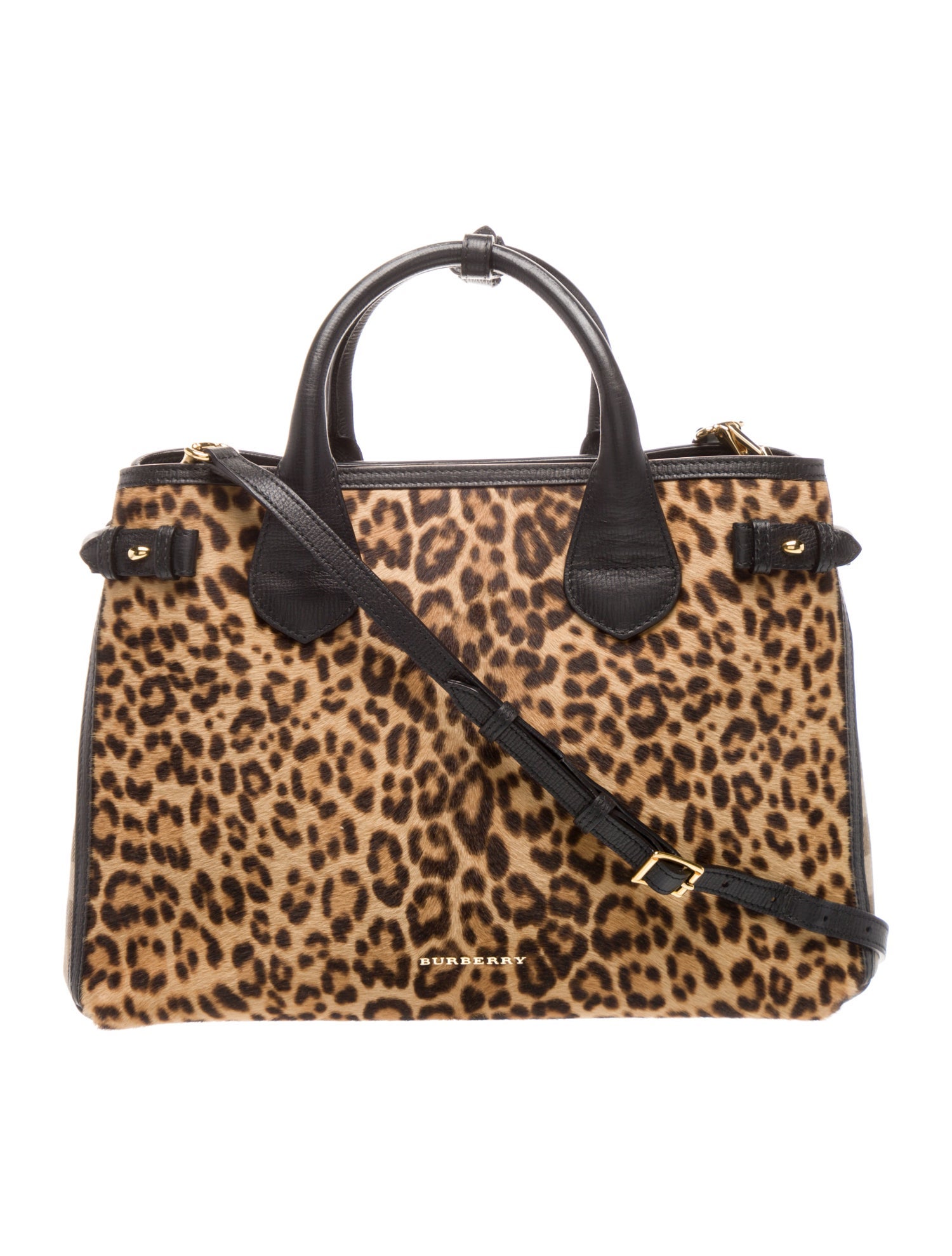 Burberry House Check Banner Tote Medium