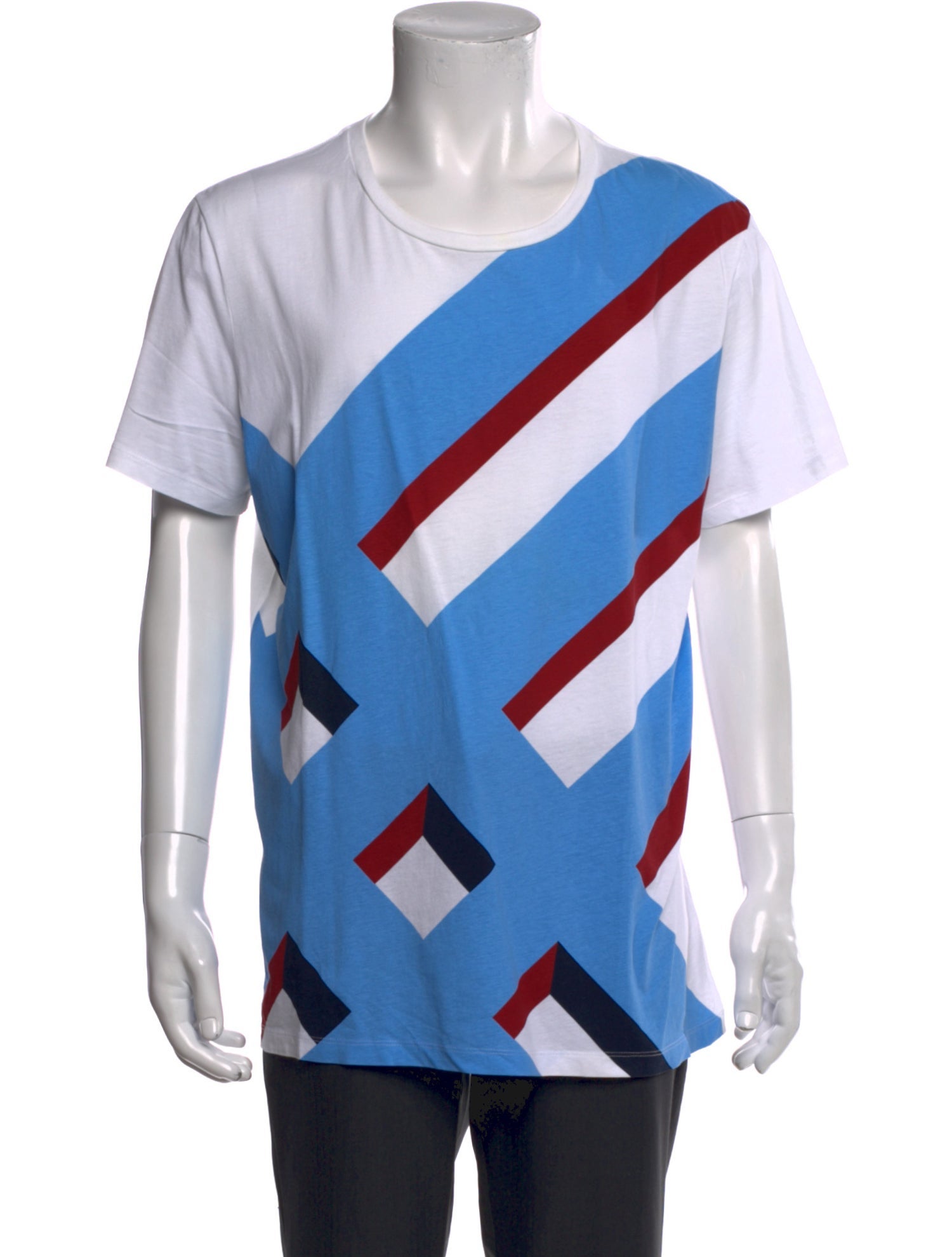 Burberry Graphic Print Crew Neck T-Shirt