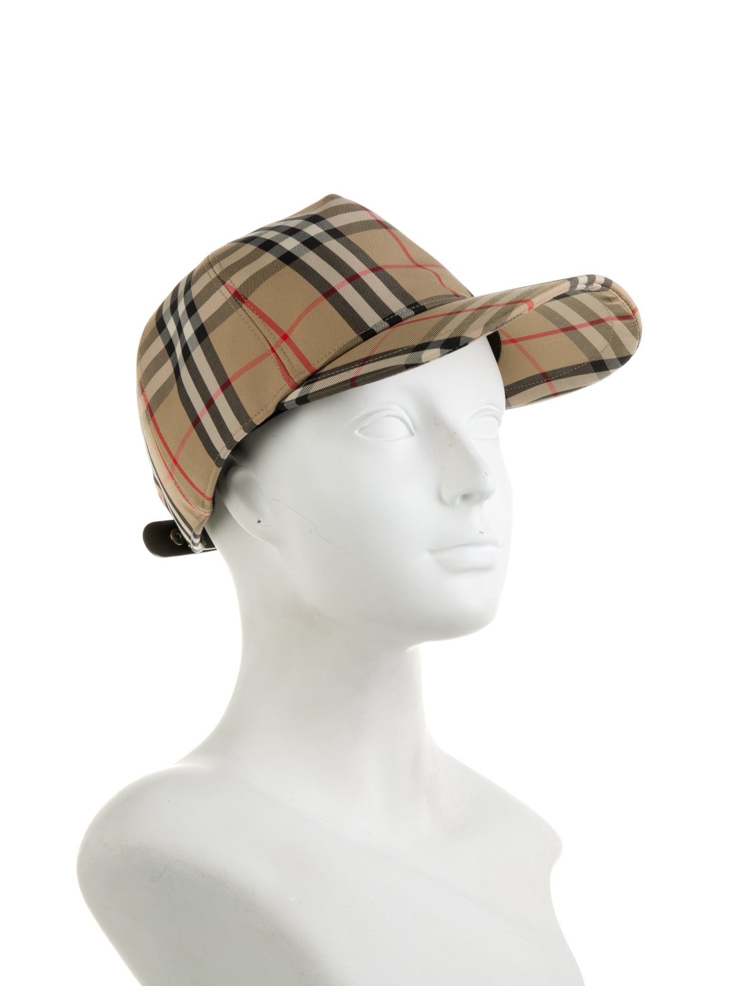 Burberry Check Baseball Hat