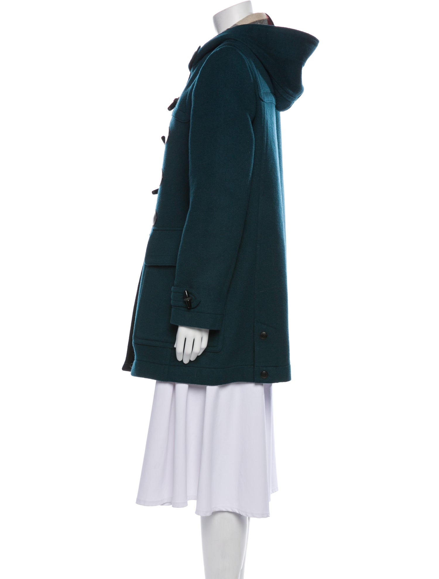 Burberry Brit Wool Peacoat