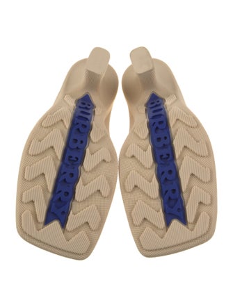 Burberry Rubber Mules