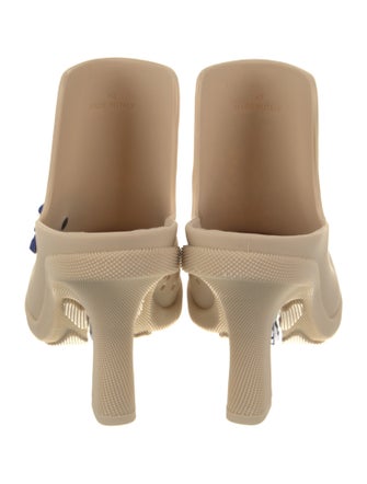Burberry Rubber Mules