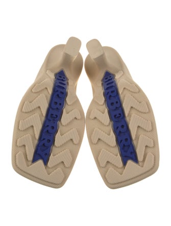 Burberry Rubber Mules