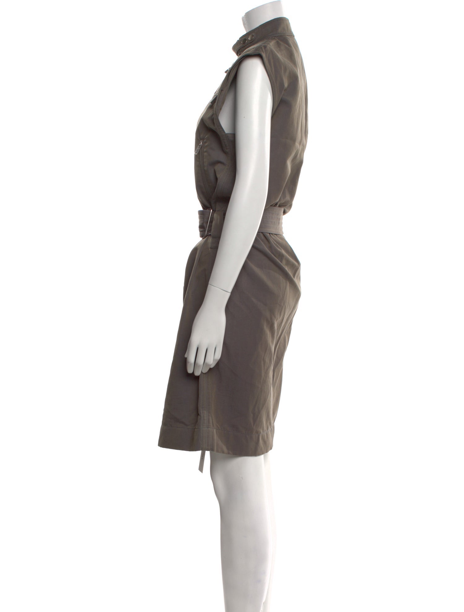 Burberry Mock Neck Knee-Length Dress w/ Tags