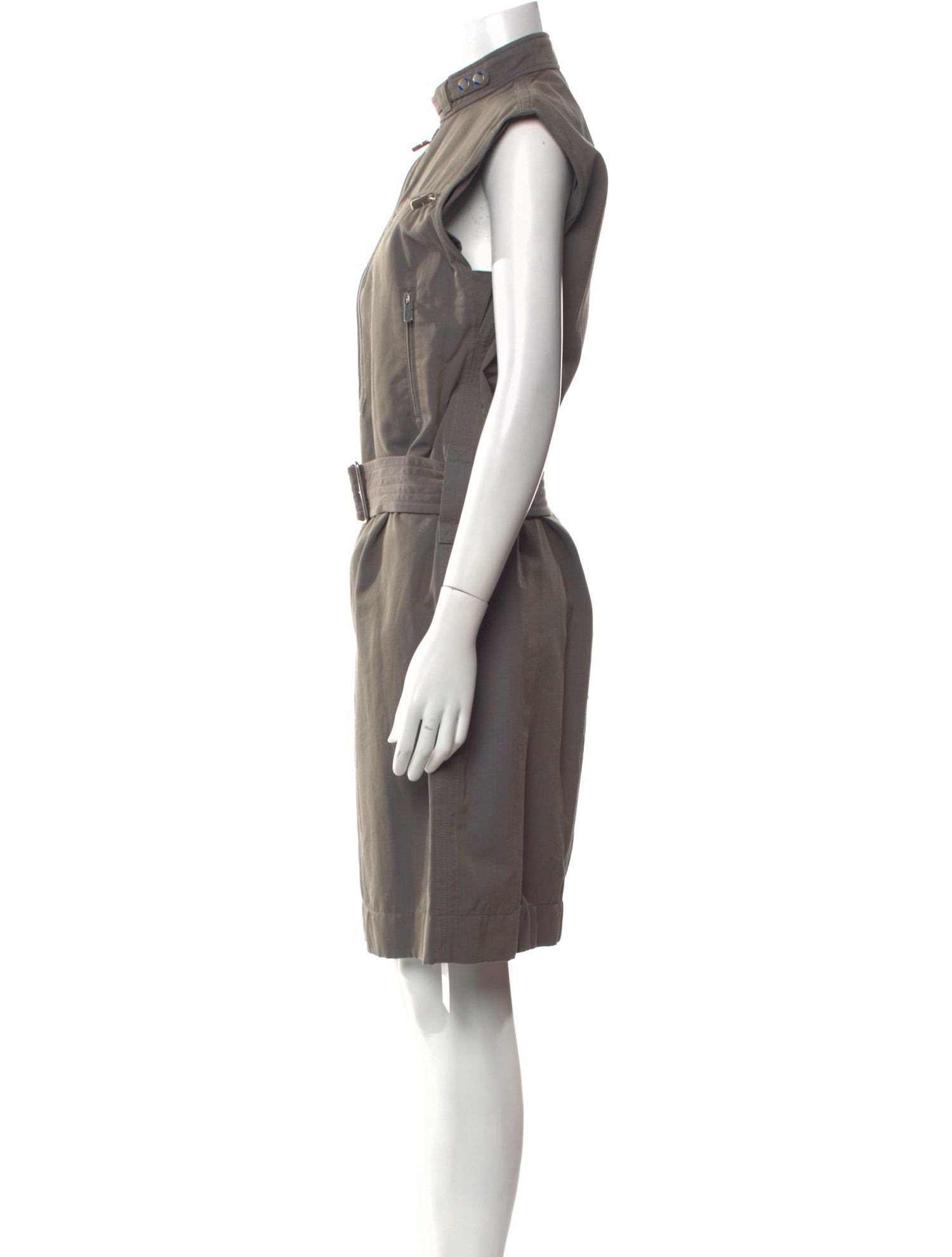 Burberry Mock Neck Knee-Length Dress w/ Tags