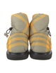 Burberry Nylon Plaid Print Boots
