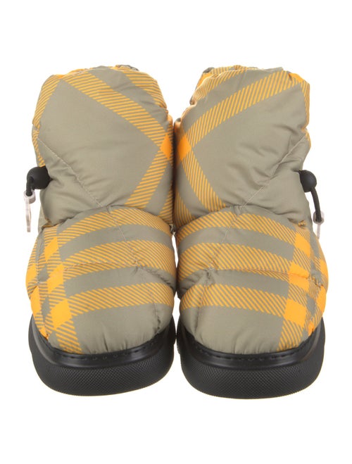 Burberry Nylon Printed Rain Boots