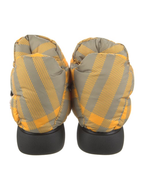Burberry Nylon Printed Rain Boots