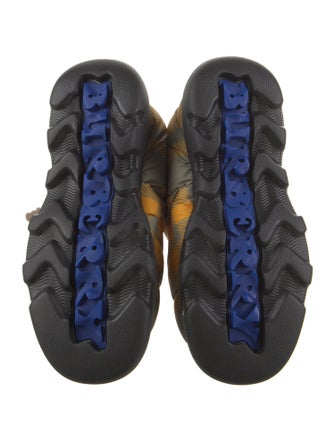 Burberry Nylon Printed Rain Boots