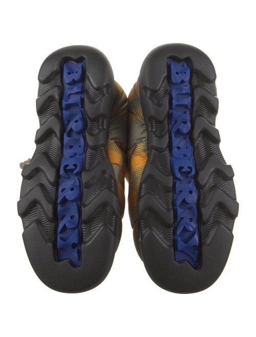 Burberry Nylon Printed Rain Boots