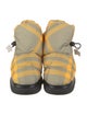 Burberry Nylon Plaid Print Boots