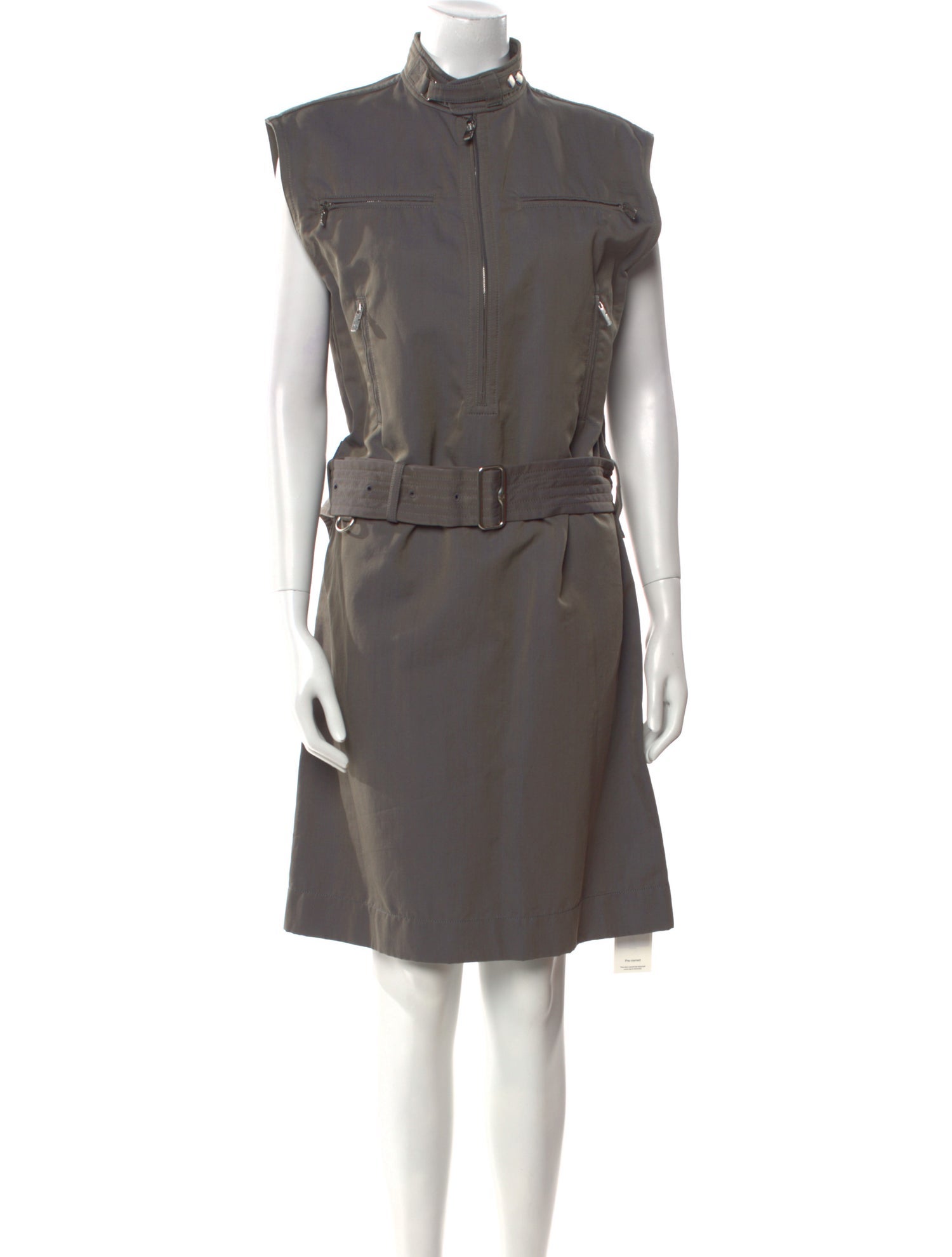 Burberry Mock Neck Knee-Length Dress w/ Tags