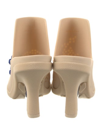 Burberry Rubber Mules